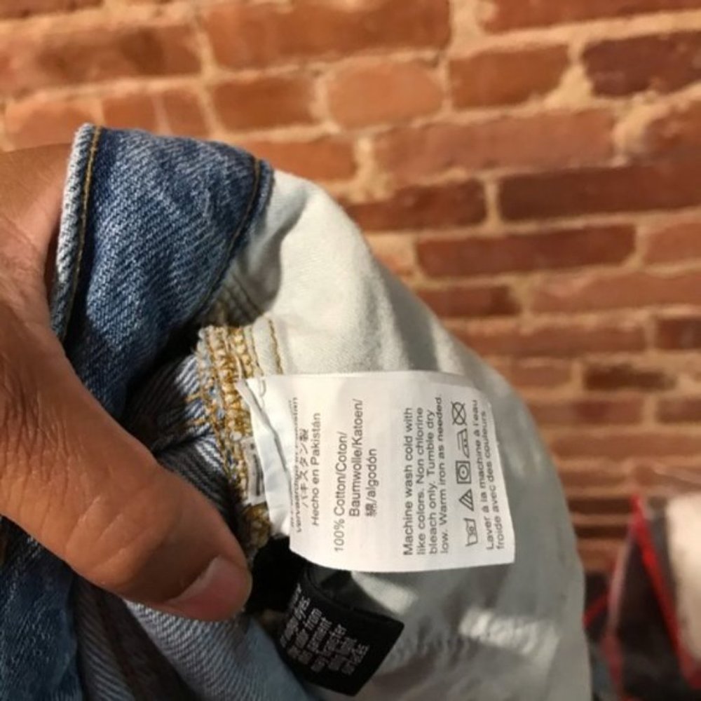 Madewell Momjean in Melva Wash K9935 Size 32 - Picture 8 of 9
